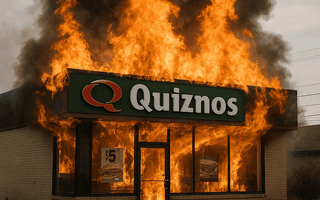 Quiznos Franchise Horror Story: Detecting a 95% Collapse