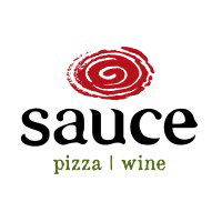Sauce Pizza / Wine Logo