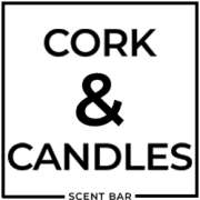 Cork and Candles Logo