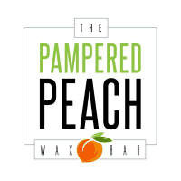 The Pampered Peach Wax Bar Logo