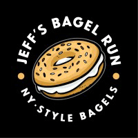 Jeff's Bagel Run Logo