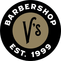 V's Barbershop Logo