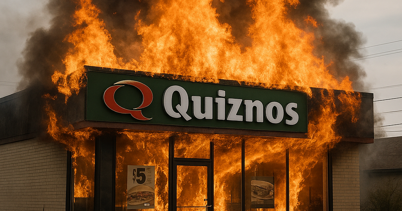 Quiznos Franchise Horror Story: Detecting a 95% Collapse